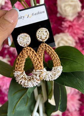 Pure basket earrings
